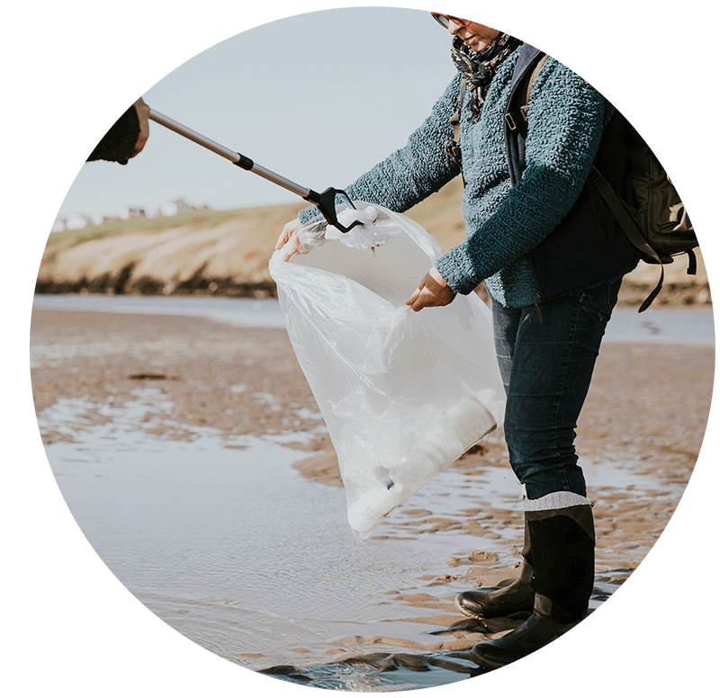 Beach clean